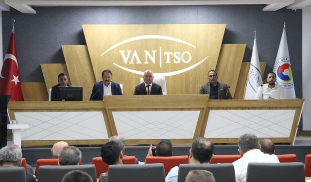 VANTSO Aylık Olağan Meclis Toplantısı yapıldı