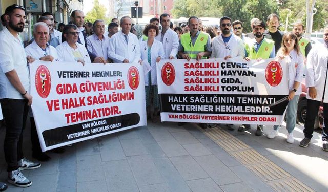 Veteriner Hekimler: Bıçak kemiğe dayanmıştır