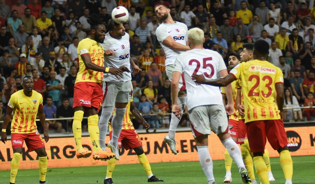 Son şampiyon Galatasaray, Kayserispor ile golsüz berabere kaldı!