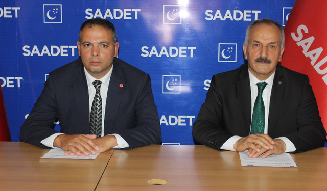 Saadet Partisi ve Gelecek Partisinden ortak açıklama, 6 günlük su kesintisi kabul edilemez