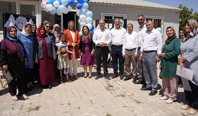 Kalecik Aile Destek Merkezinde yıl sonu sergisi düzenlendi