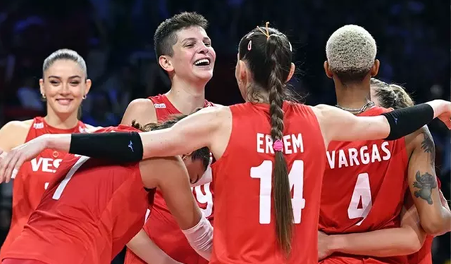 A Milli Kadın Voleybol Takımı finalde