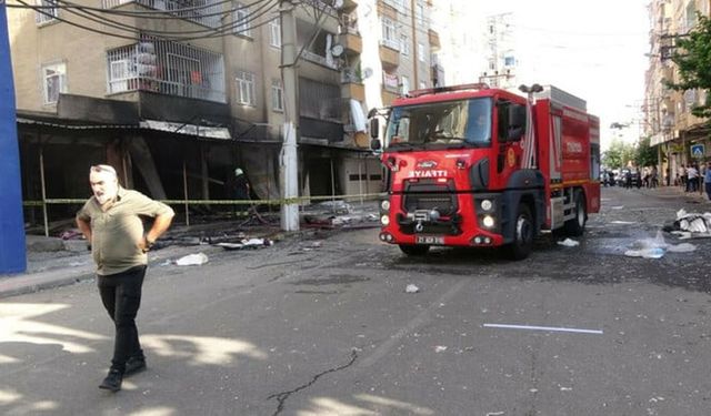 Diyarbakır’da tekstil dükkanında patlama