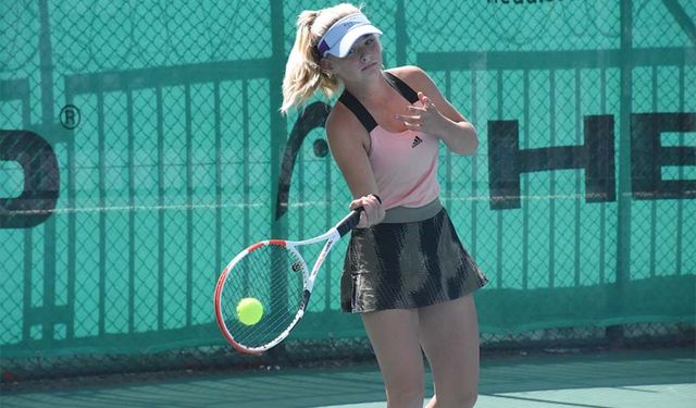 "Akdamar Cup Uluslararası Tenis Turnuvası"nda finalistler belli oldu