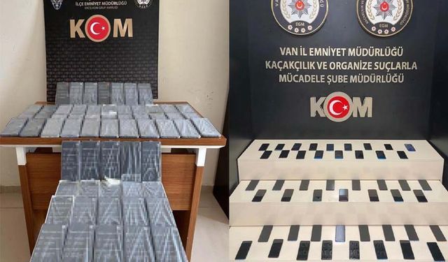 Van’da gümrük kaçakçılığı