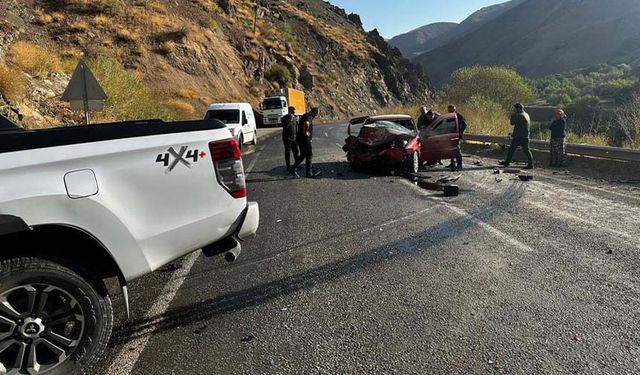 Hakkari-Van karayolunda trafik kazası: 3 yaralı