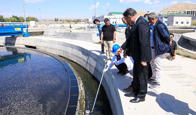 Vali Balcı, Biyolojik Arıtma tesisini inceledi