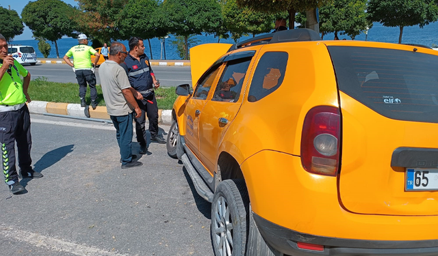 Van'da trafik kazası