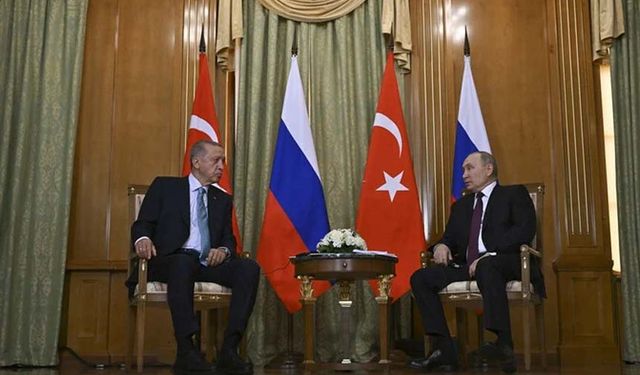 Cumhurbaşkanı Erdoğan-Vladimir Putin görüşmesi