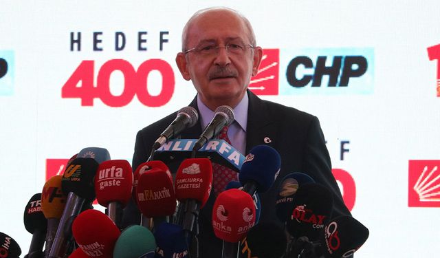 CHP Genel Başkanı Kılıçdaroğlu Şanlıurfa’da