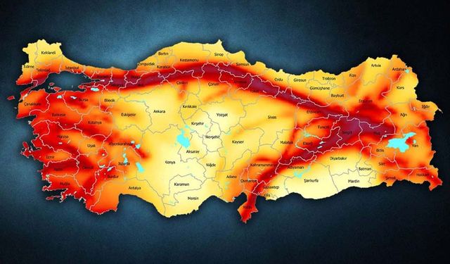 Türkiye'de 7 büyüklüğünde deprem beklenen iller açıklandı! Liste de Van var mı?