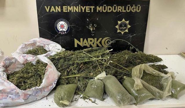 Van’da uyuşturucu operasyonu! 3 kişi gözaltına alındı