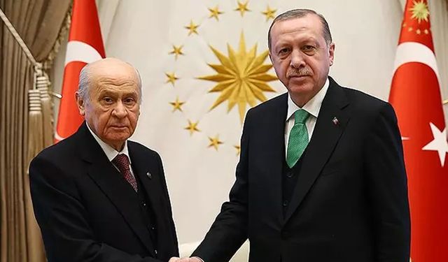 Erdoğan ve Bahçeli arasında sürpriz görüşme