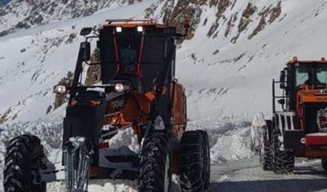 Van-Bahçesaray yolu ulaşıma açıldı