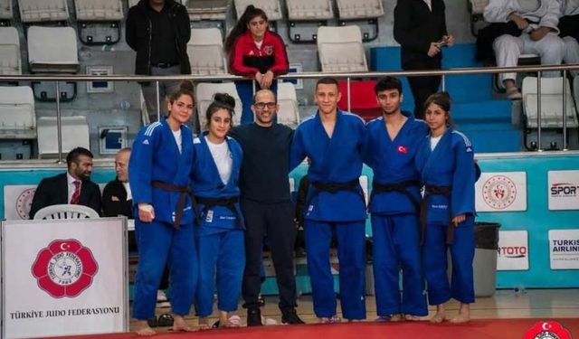 Büyükşehir Judo Takımı Ümitler 1. Ligine yükseldi