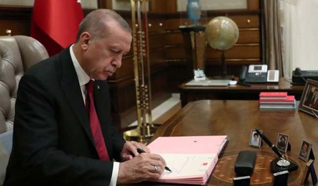 Erdoğan imzaladı! Atama ve görevden alma kararları Resmi Gazete'de