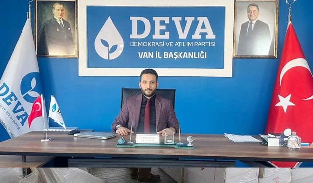 Deva Partisi Van İl Başkanlığı’nda adaylık süreci başladı