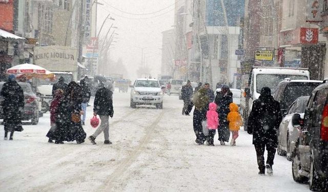 Meteoroloji uyardı! Van’a kar geliyor...