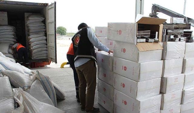 Van’da 4 bin 167 paket kaçak sigara ele geçirildi