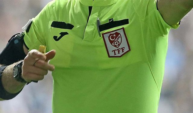 TFF Merkez Hakem Kurulu, bazı hakemleri dinlendirme kararı aldı