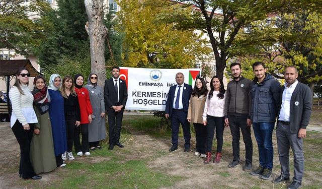 Eminpaşa İmam Hatip Ortaokulundan Filistin için hayır kampanyası