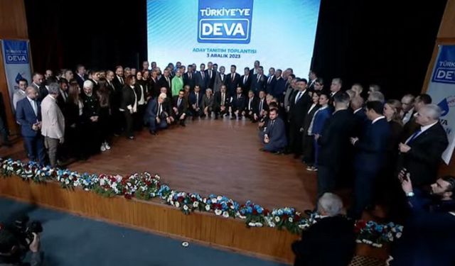 DEVA Partisi 51 belediye başkan adayını açıkladı