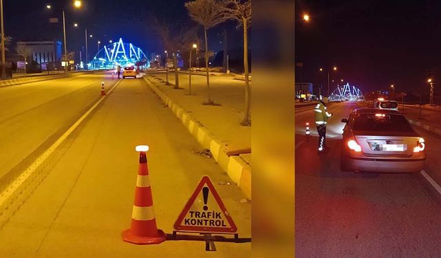 Van'da 89 araç trafikten men edildi