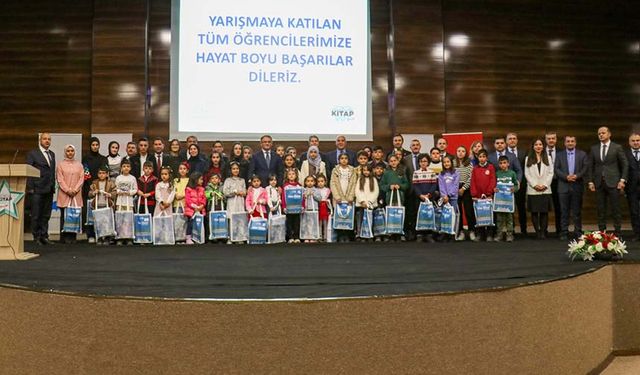 Van'da dereceye giren öğrenciler ödüllendirildi