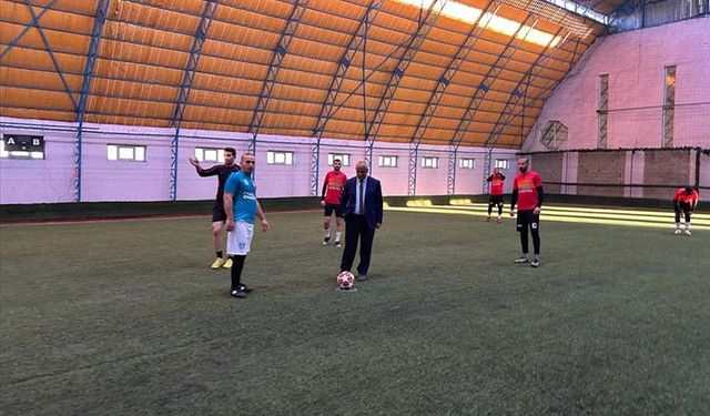 Çaldıran'da futbol turnuvası düzenlendi