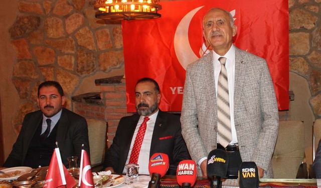 Yeniden Refah Partisi Van İl Başkanı Şabu’dan yerel seçim açıklaması