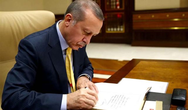 Erdoğan'dan yeni atama kararları! Resmi Gazete'de yayımlandı!