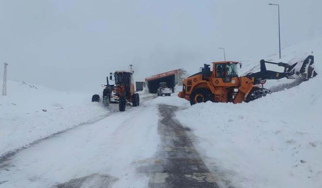 Bahçesaray yolu ulaşıma açıldı