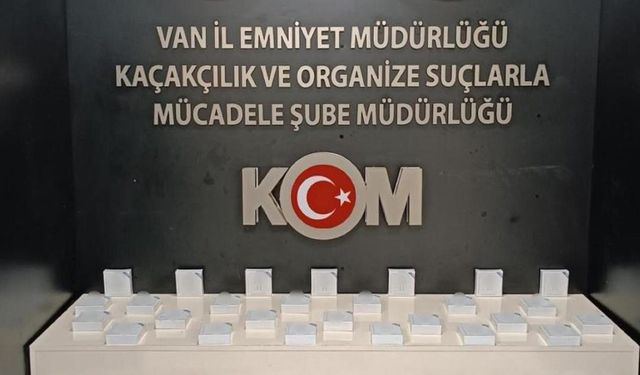 Van’da gümrük kaçakçılığı operasyonu