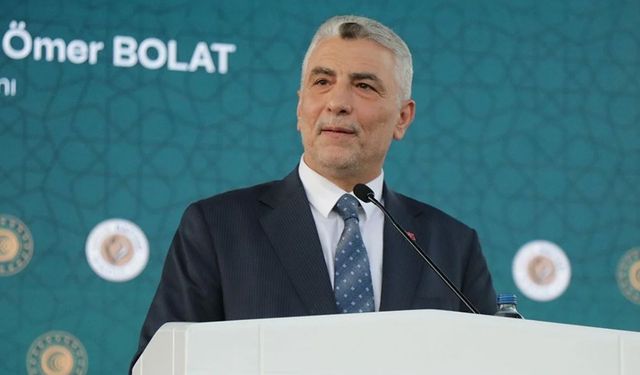 Bakan Bolat: Ülkemizin ilk 5 ekonomi arasında yer almasını planlıyoruz