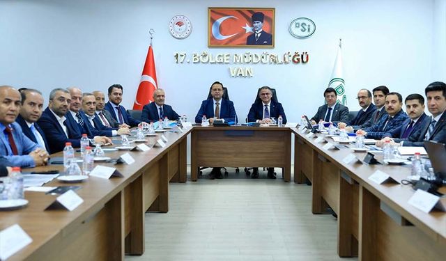 Van İli Sektör Toplantısı gerçekleştirildi