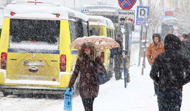 Van’da kar yağışı etkili olacak