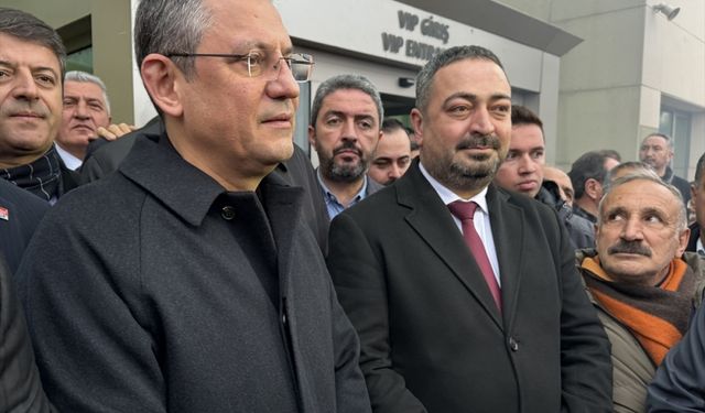 CHP Genel Başkanı Özel, Elazığ'da konuştu