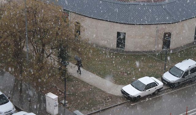 Van’da lapa lapa kar yağışı