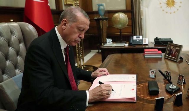 Erdoğan'dan yeni atama  kararları! Resmi Gazete'de yayımlandı