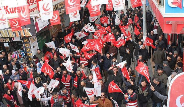 Yeniden Refah Partisi Van adayını karşıladı