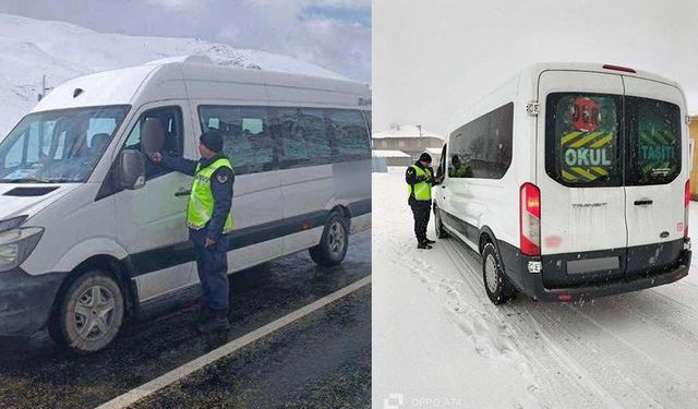 Van’da 53 araç trafikten men edildi