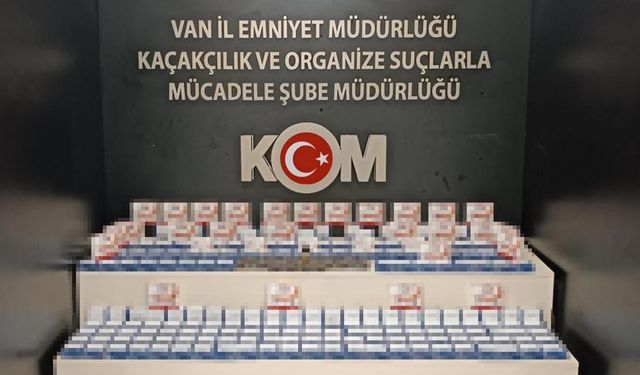 Van’da gümrük kaçakçılığı operasyonları