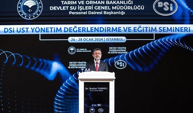 2024'te 527 su ve sulama tesisinin hizmete sunulması hedefleniyor