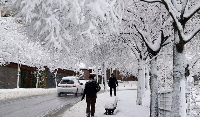 Vanlılar dikkat! Kar yağışı geliyor...