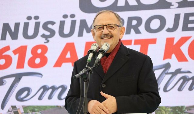 Mehmet Özhaseki: Şehirlerimizin inşa ve ihyası için çalışıyoruz