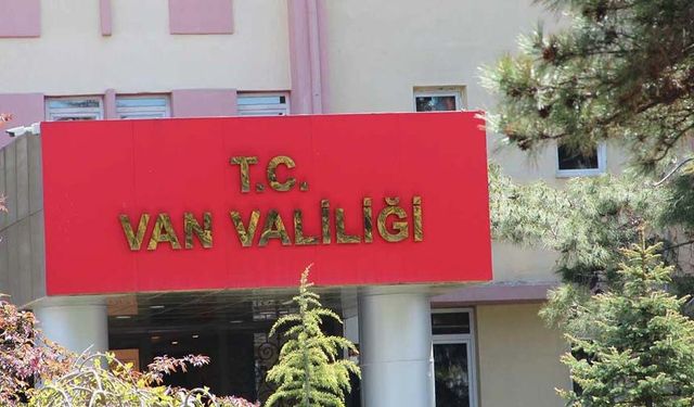 Van Valiliği'nden flaş yasak kararı!