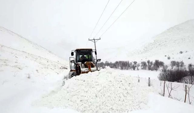 Van’da 35 yerleşim yeri yolu ulaşıma kapalı