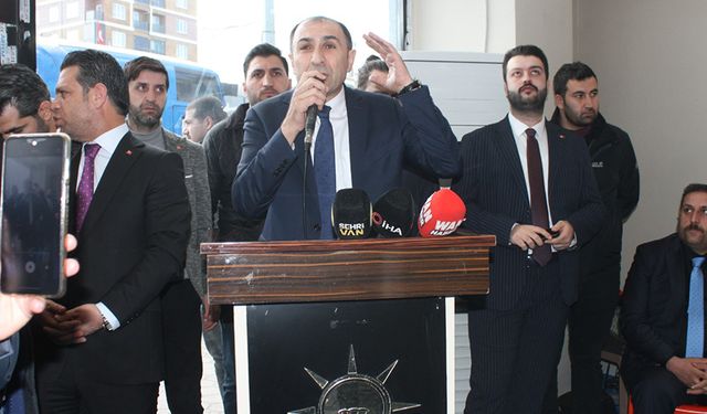 AK Parti İpekyolu Seçim Ofisi açıldı