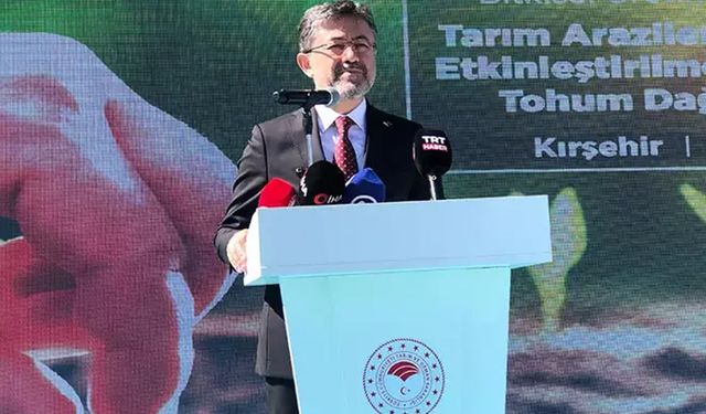 Bakan Yumaklı: Türkiye'de 100 kilogram tohumun 97'si, bu memleketten