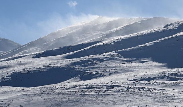 Doğu Karadeniz ve Doğu Anadolu için çığ uyarısı